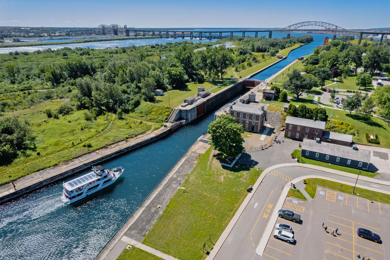 St. Mary' River Waterfront, Sault Ste. Marie 
